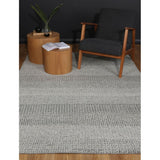 MIXED GREY WOOL RUG 2