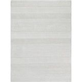 WHITE WOOL RUG 2