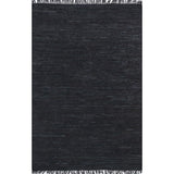 Gypsy Black Leather Rug - RugsAU