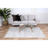 Gypsy White Leather Rug - RugsAU