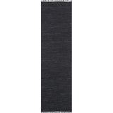 Gypsy Black Leather Rug - RugsAU