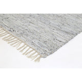 Gypsy White Leather Rug - RugsAU