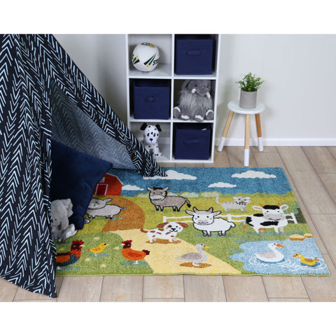 Animals Kids Rug