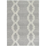 Himalaya Ivory Trellis Wool Rug - RugsAU