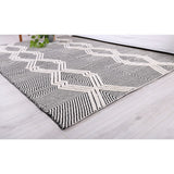 Himalaya Ivory Trellis Wool Rug - RugsAU