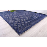 Himalaya 700 Blue Wool Rug - RugsAU