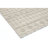 Himalaya Natural Geometric Wool Rug - RugsAU