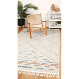 Geometric Grey Rug Inca03