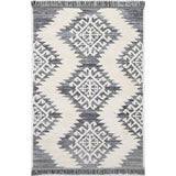 Kazaa Cream Grey 8752 Rug