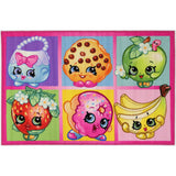 SHOPKINS COLLAGE KIDS RUG - RugsAU