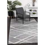 KIMBER CRISS CROSS GREY RUG 2