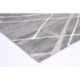 KIMBER CRISS CROSS GREY RUG 2