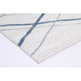 KIMBER CRISS CROSS BLUE RUG 2