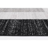 KIMBER BLACK GREY RUG 6