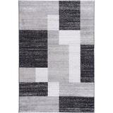 KIMBER BLACK GREY RUG 6