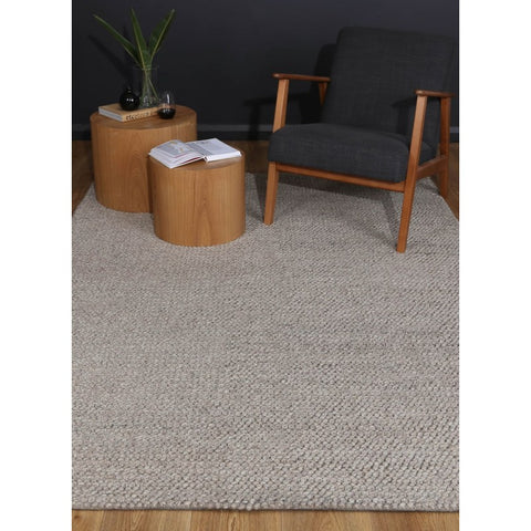 CAMEL LOOP WOOL RUG 3