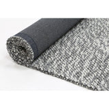 LOOP MIXED CHARCOAL WOOL RUG 3