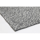 LOOP MIXED CHARCOAL WOOL RUG 3