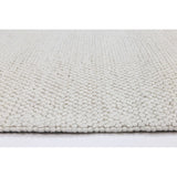 WHITE LOOP WOOL RUG 3