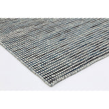 Scandinavian Wool & Cotton Teal Rug - RugsAU