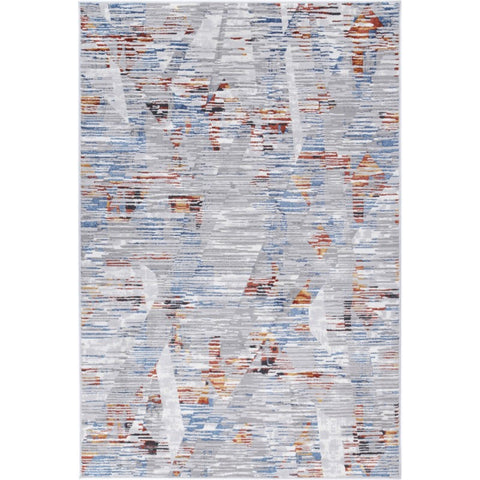 Geometric Multi Coloured Rug  PORT10