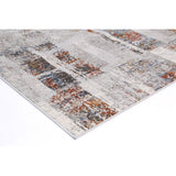 Geometric Multi Coloured Rug  PORT13