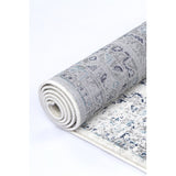 Blue Grey Rug