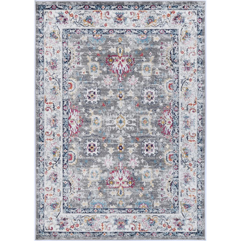 Vintage Grey Pink 19 Rug