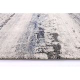 Hilton Grey Navy Blue 142 Rug