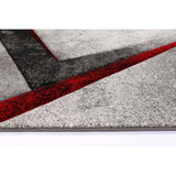 Hilton Grey Red 332 Rug