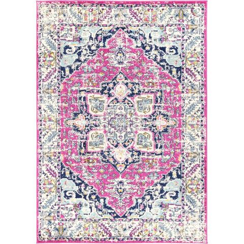 PINK VINTAGE PATTERN RUG SICI08