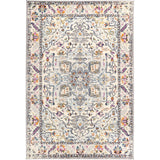 CREAM GREY BOHO RUG SICI11