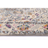 CREAM GREY BOHO RUG SICI11