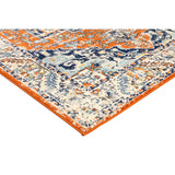 RUST BLU VINTAGE RUG SICI12