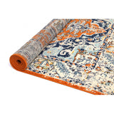 RUST BLU VINTAGE RUG SICI12