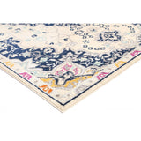 CREAM NAVY VINTAGE RUG SICI15