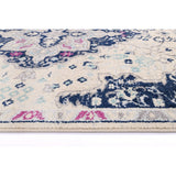 CREAM NAVY VINTAGE RUG SICI15