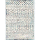 Tulina Trible Blue Pattern Rug 03